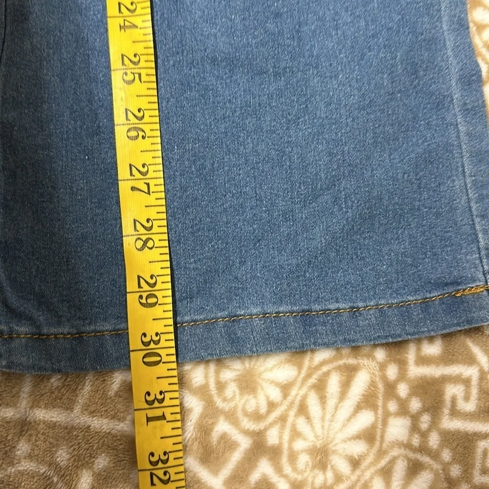 Unbranded Jeans With Embroidery Sz xl Measurements in photos - Picture 6 of 10